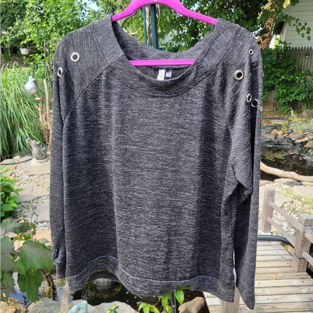 Black Sweatshirt / Tunic